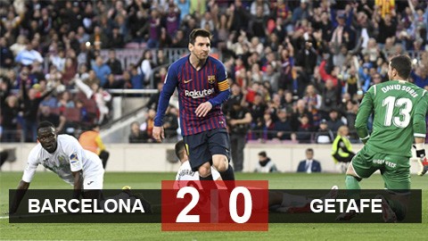 Barca 2-0 Getafe: Niềm đau chưa nguôi