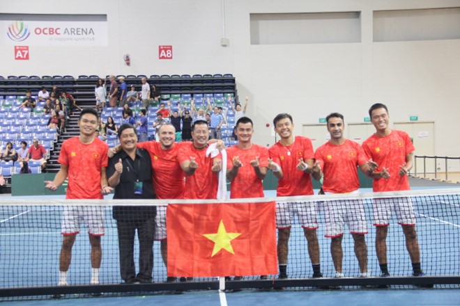 Đội tuyển Việt Nam xứng đánh giành ngôi vô địch Davis Cúp nhóm 3 châu Á Thái Bình Dương
