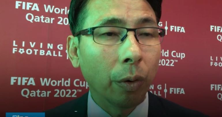 HLV Tan Cheng Hoe chia sẻ với Zing.vn sau buổi Bốc thăm chia bảng Vòng loại World Cup 2022.