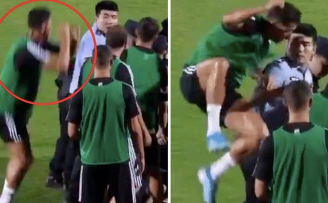 Thấy nhân viên an ninh bắt giữ fan quá khích, Ronaldo có hành động khó tin khiến ai cũng ngỡ ngàng