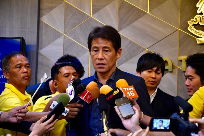 Ông Nishino được kỳ vọng vực dậy sức mạnh của đội tuyển Thái Lan