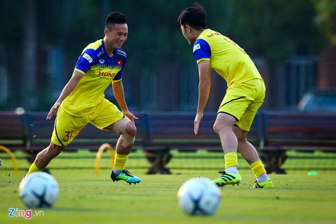 Võ Huy Toàn phấn khởi với lần trở lại đội tuyển quốc gia