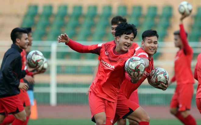 Các tuyển thủ U23 Việt Nam sẵn sàng lên đường sang Thái Lan dự VCK U23 châu Á