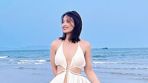 Nữ cung thủ Việt Nam khoe dáng cực 'cháy' trên bãi biển