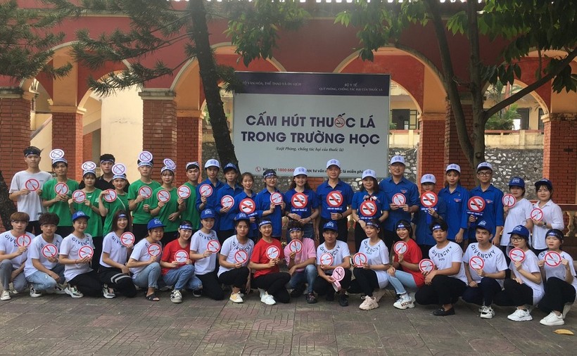 Các nhà trường tại Thái Nguyên tích cực tuyên truyền về phòng chống tác hại của thuốc lá